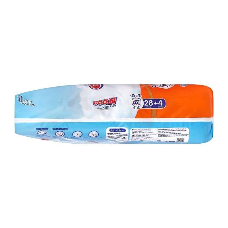 Tã quần GOO.N Slim size XXXL 28 + 4 miếng (18 - 30 kg) - Giao bao bì ngẫu nhiên 6