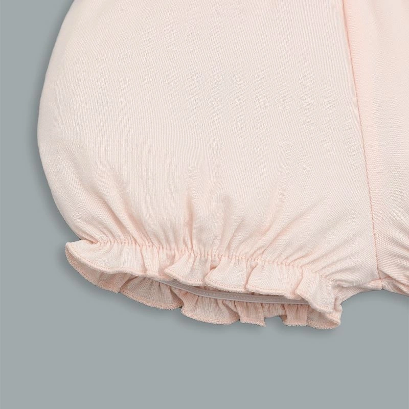 Bộ sát nách bé gái Lullaby NH315N màu hồng 8