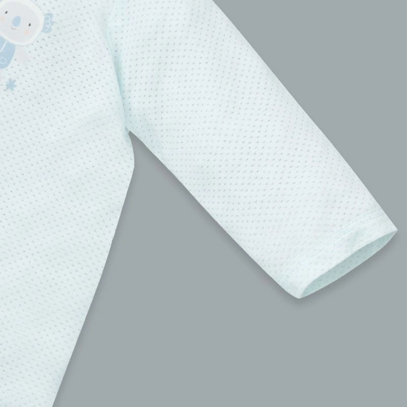 Bộ tay dài cài giữa Lullaby NH337N màu be 19