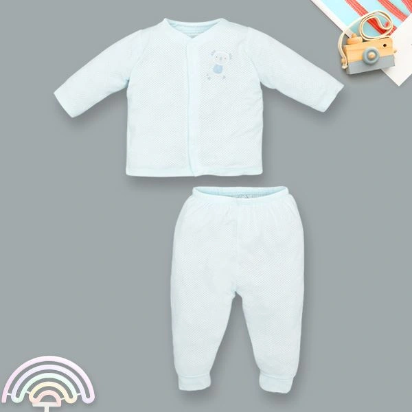 Bộ tay dài cài giữa Lullaby NH337N màu be 15