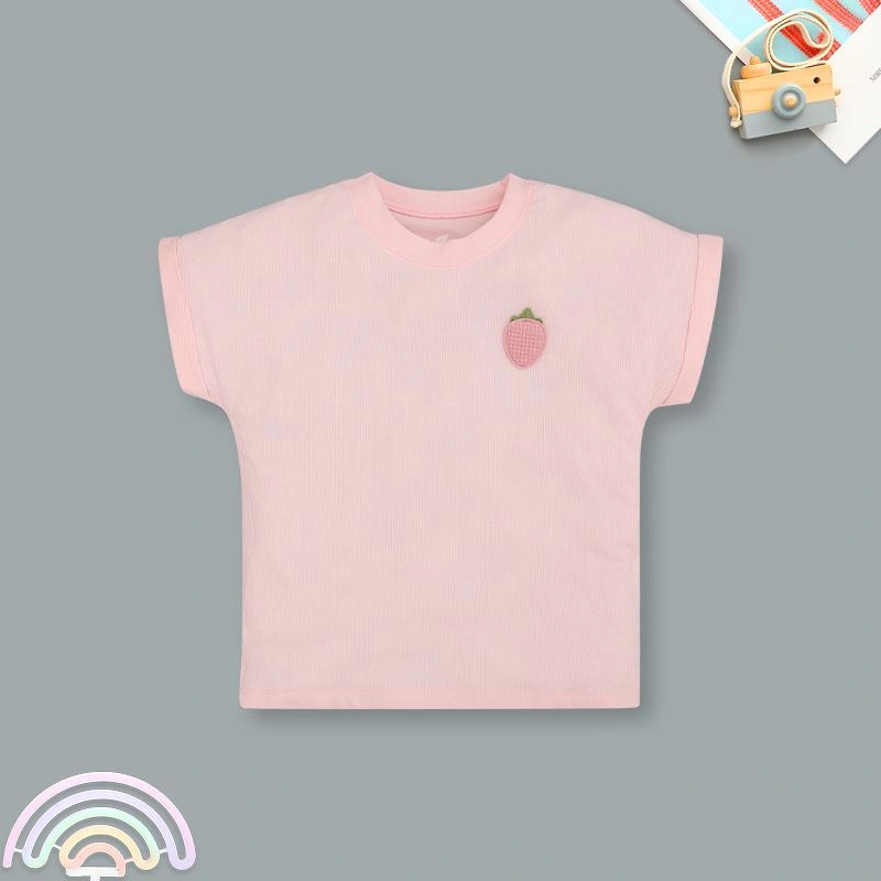 Bộ tay ngắn bé gái Lullaby NH395N màu cam 14