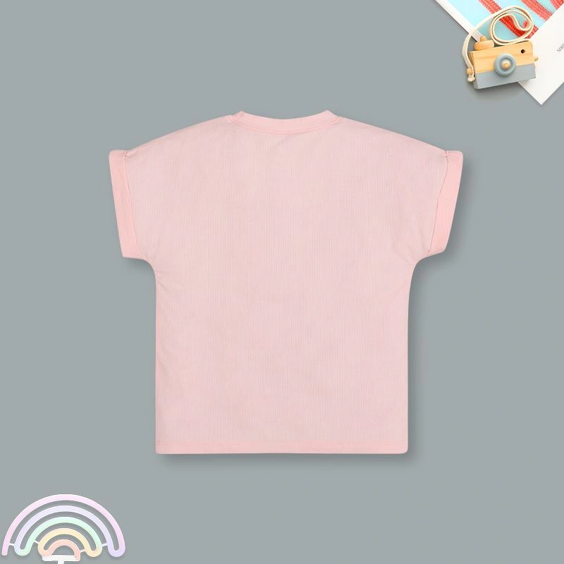 Bộ tay ngắn bé gái Lullaby NH395N màu cam 15