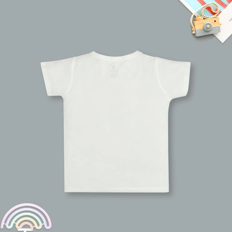 Bộ tay ngắn bé trai Lullaby NH385N màu trắng - xanh dương 3