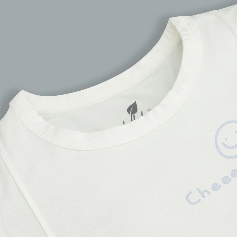 Bộ tay ngắn bé trai Lullaby NH385N màu trắng - xanh dương 4