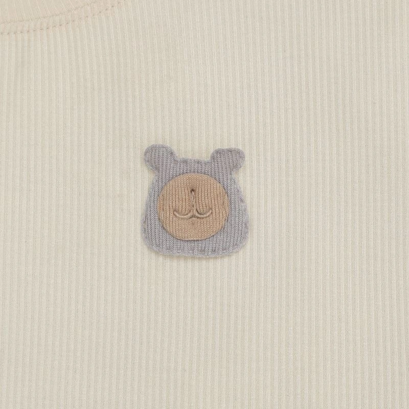 Bộ tay ngắn bé trai Lullaby NH394N màu be 6