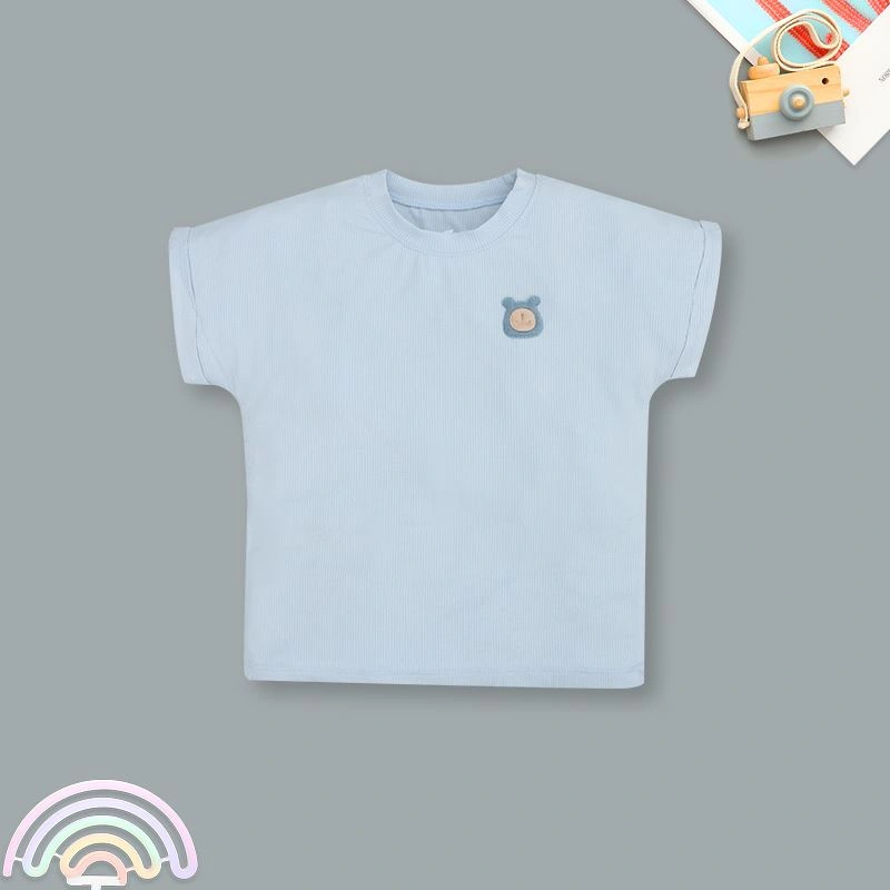 Bộ tay ngắn bé trai Lullaby NH394N màu be 13