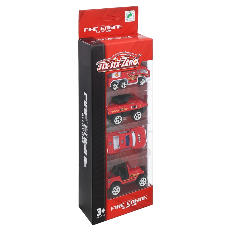 Đồ chơi bộ 4 xe cảnh sát six-six-Zero 660-A130 26
