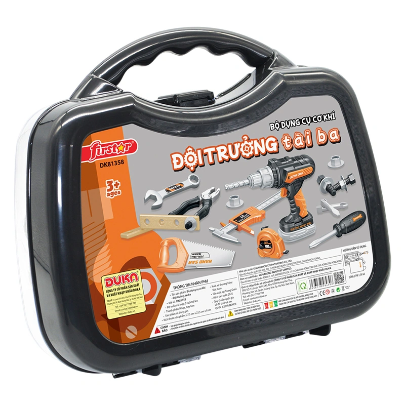 Đồ chơi bộ dụng cụ cơ khí người thợ tí hon Firstar DK81360 8