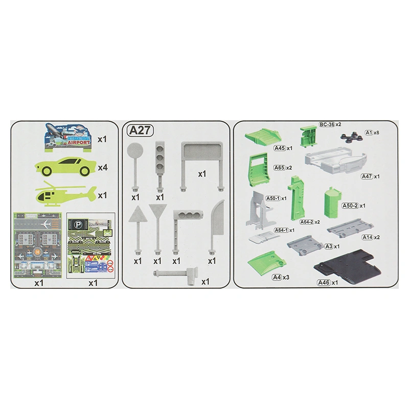 Đồ chơi trạm xe đô thị six-six-Zero 660-S107 (42 chi tiết) 14