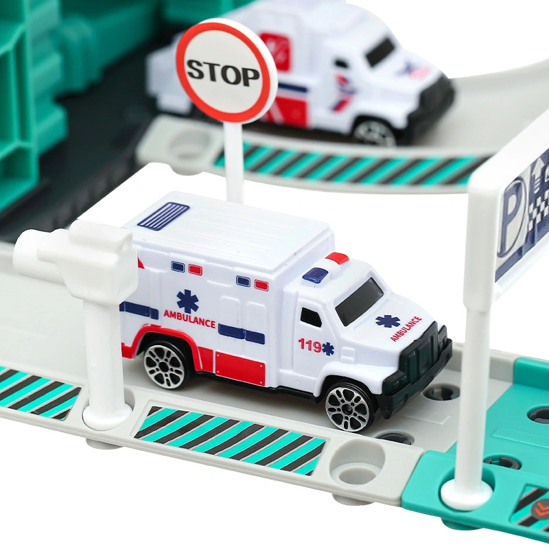 Đồ chơi trạm xe đô thị six-six-Zero 660-S107 (42 chi tiết) 27