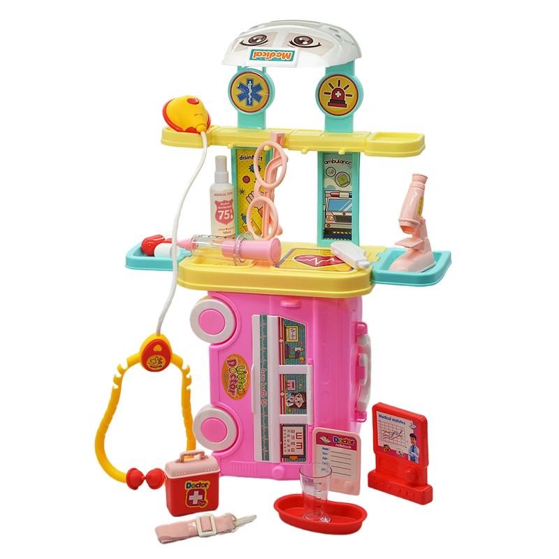 Đồ chơi xe bác sĩ khám bệnh lưu động Firstar DK81356 11