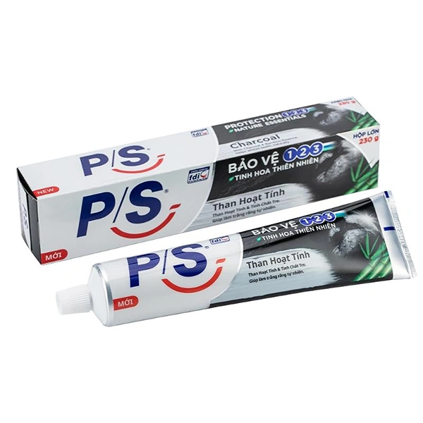 Kem đánh răng từ 6 tuổi P/S Bảo Vệ 123 Tinh Hoa Thiên Nhiên hương lá tre 180g 5