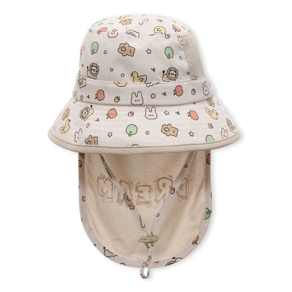Nón vành cho bé Duy Ngọc 4312 màu be 1