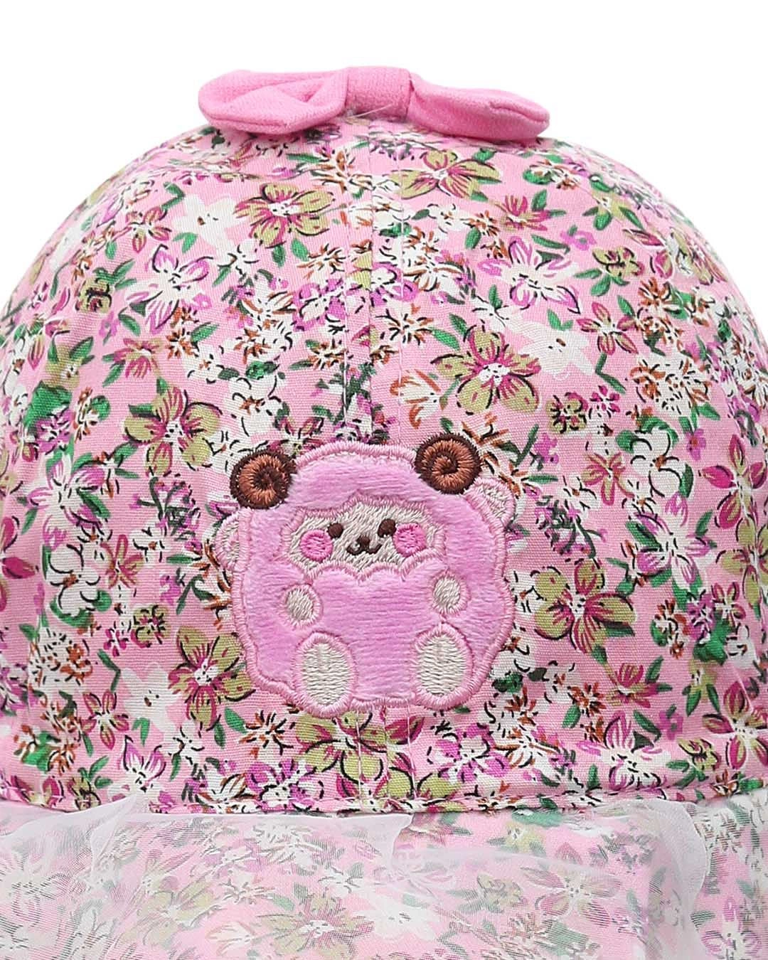 Nón vành cho bé gái Duy Ngọc 3025 màu trắng 20