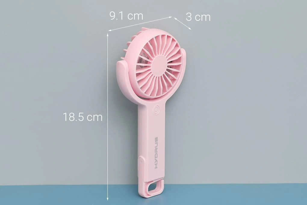Quạt cầm tay mini Hydrus JF-07 - Hồng 13