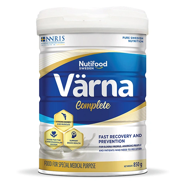Sữa bột người lớn Nutifood Varna Complete hương nhạt thanh 850g 1