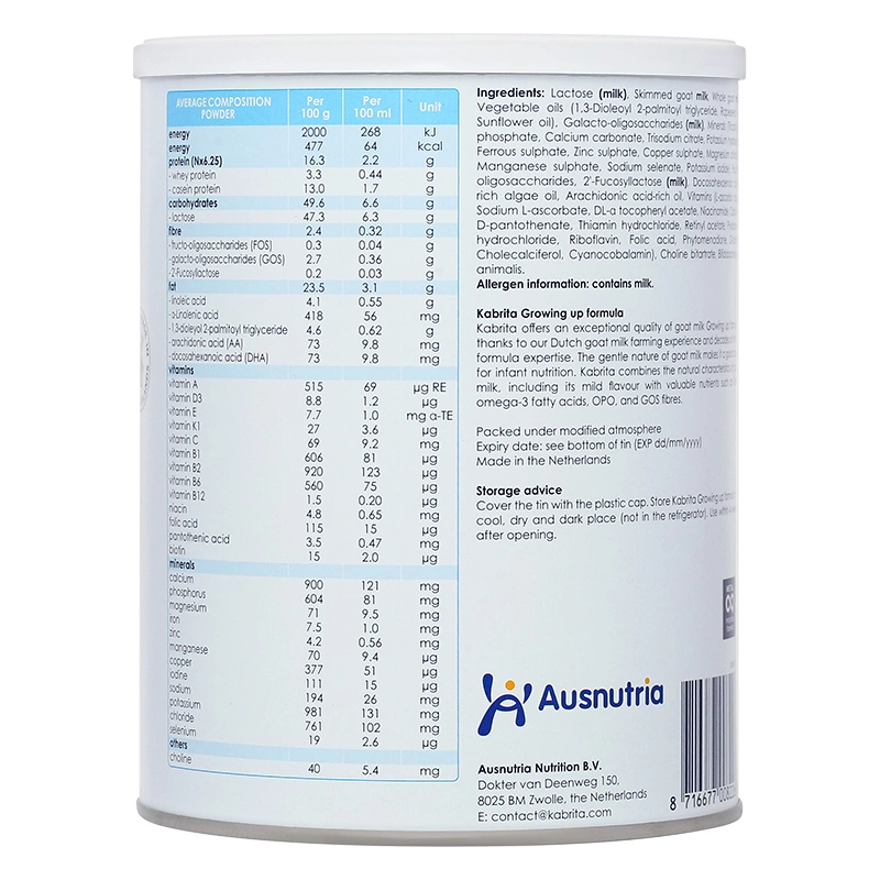 Sữa dê Kabrita số 3 (đạm quý A2) 800g (từ 2 tuổi) - Giao bao bì ngẫu nhiên 4