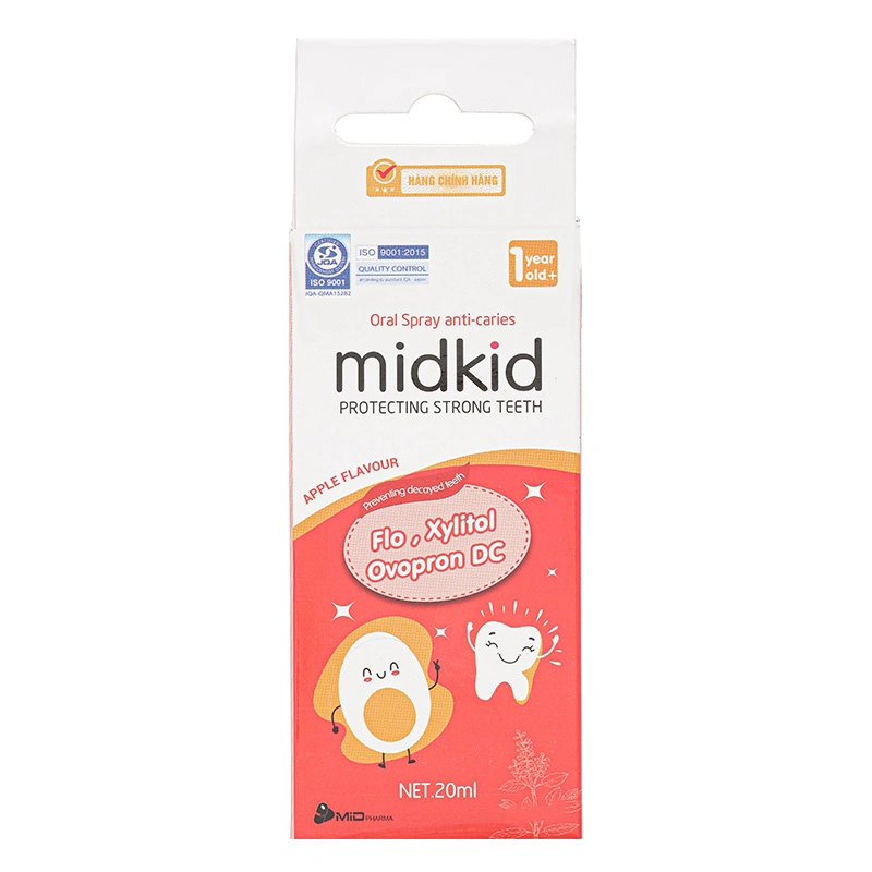 Midkid chống sâu răng hương nho, 30 ml dạng xịt (từ 1 tuổi) 10