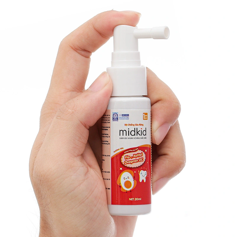 Midkid chống sâu răng hương nho, 30 ml dạng xịt (từ 1 tuổi) 14