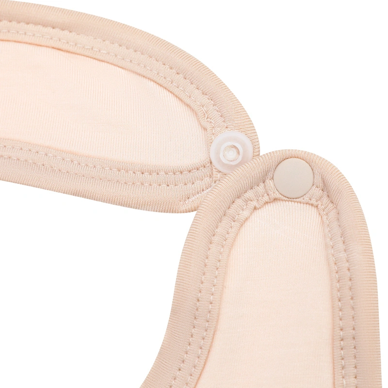 Yếm ăn cho bé sợi tre La Pomme - Màu be (từ 0 tháng) 4