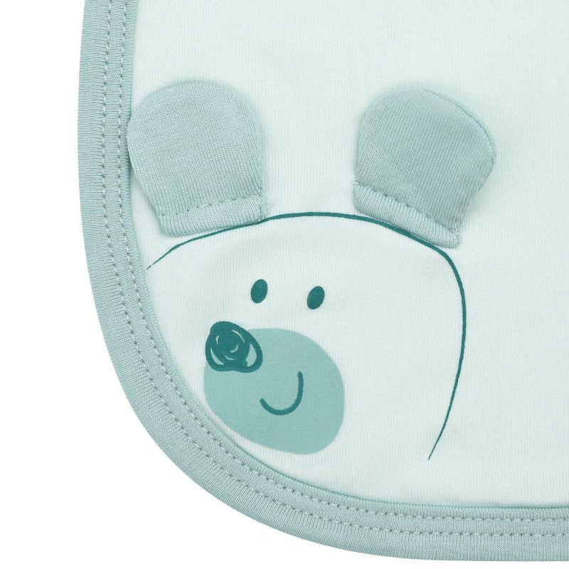 Yếm ăn cho bé sợi tre La Pomme - Màu be (từ 0 tháng) 12