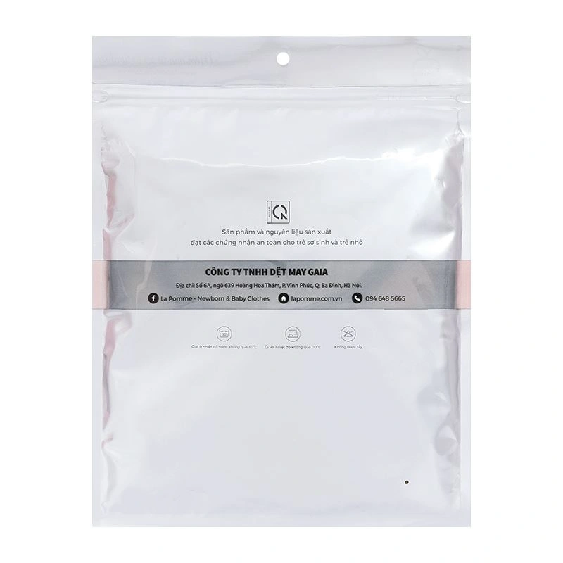 Yếm ăn cho bé sợi tre La Pomme - Màu be (từ 0 tháng) 14