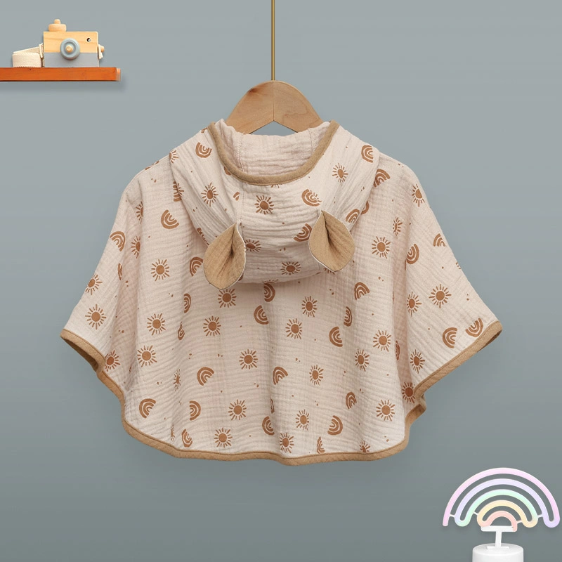 Áo choàng Lullaby NH508N 0 - 12 tháng màu nâu - be 2