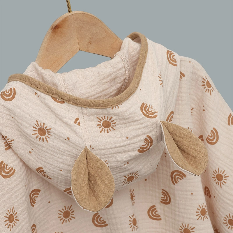 Áo choàng Lullaby NH508N 0 - 12 tháng màu nâu - be 3