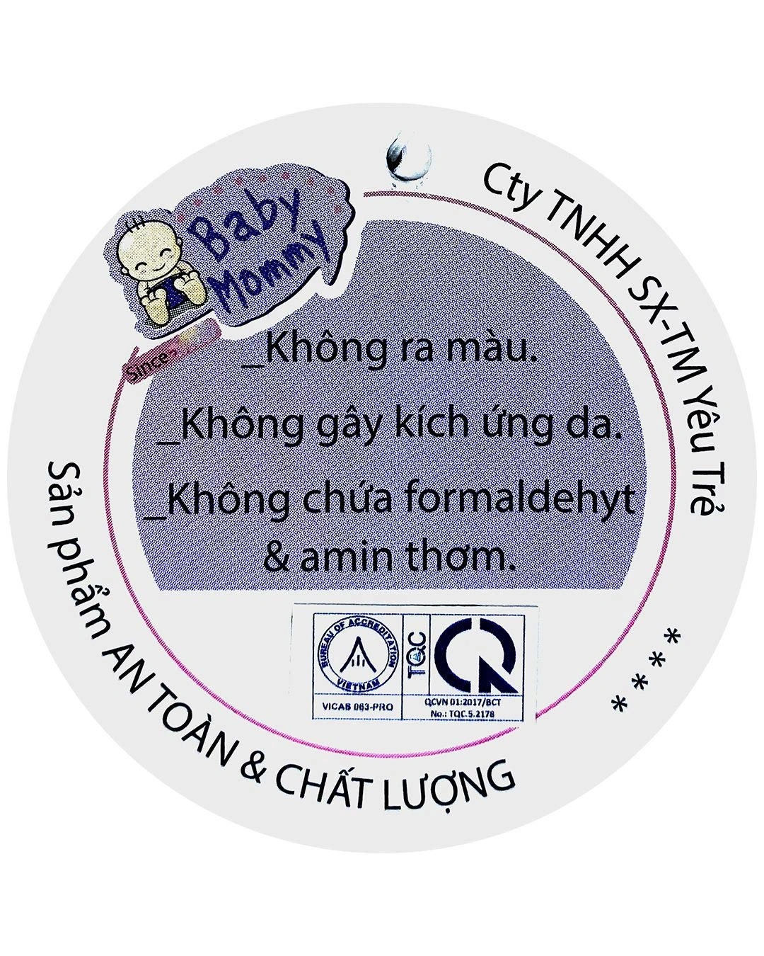 Áo tay ngắn cổ tim BabyMommy TN - Màu ngẫu nhiên 17