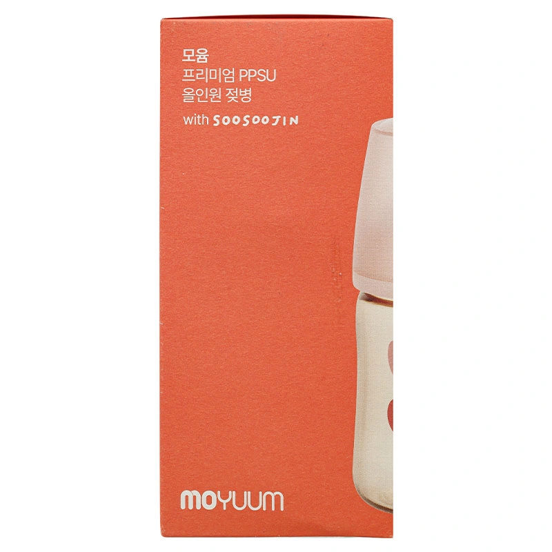 Bình sữa nhựa PPSU Moyuum cổ rộng thế hệ 3 170 ml - Trái tim (1 - 3 tháng) 11