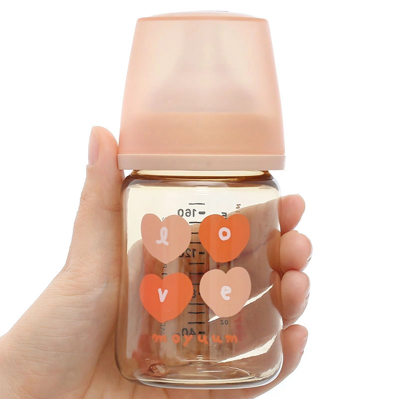 Bình sữa nhựa PPSU Moyuum cổ rộng thế hệ 3 170 ml - Trái tim (1 - 3 tháng) 8