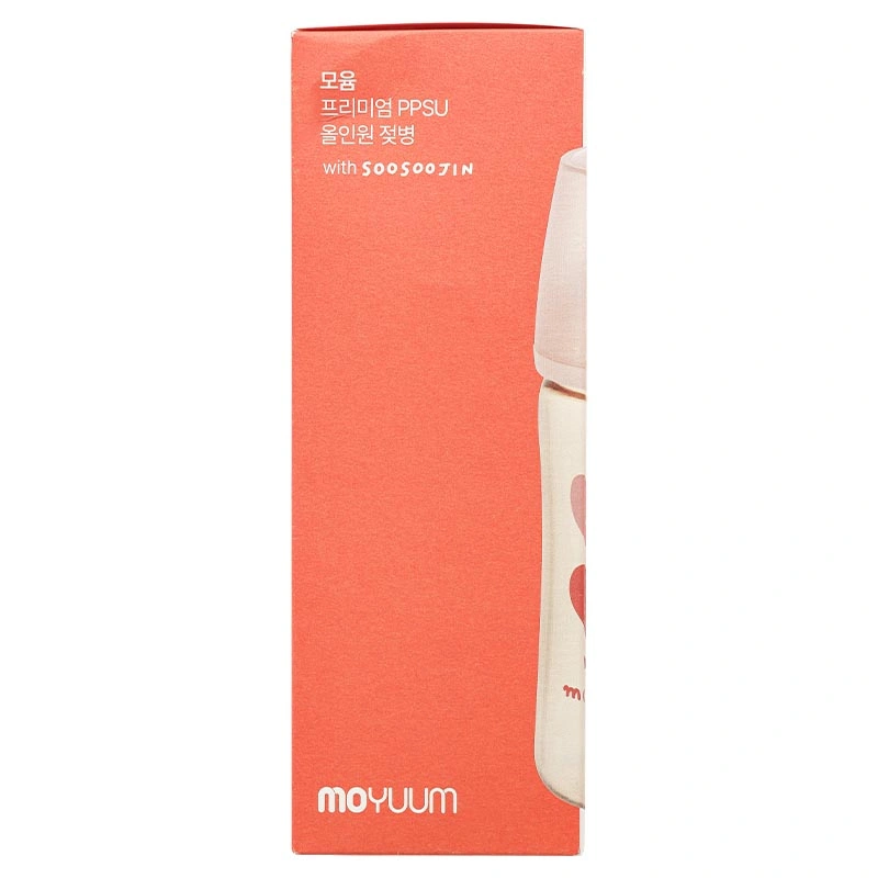 Bình sữa nhựa PPSU Moyuum cổ rộng thế hệ 3 170 ml - Trái tim (1 - 3 tháng) 24