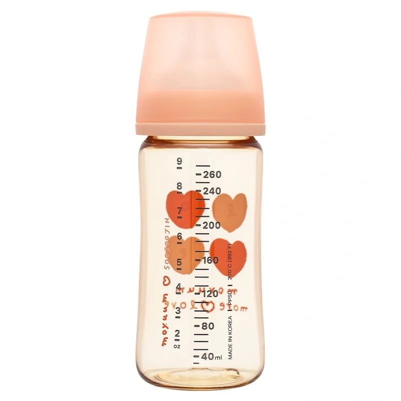 Bình sữa nhựa PPSU Moyuum cổ rộng thế hệ 3 170 ml - Trái tim (1 - 3 tháng) 14