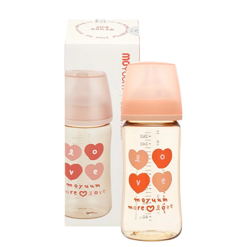 Bình sữa nhựa PPSU Moyuum cổ rộng thế hệ 3 170 ml - Trái tim (1 - 3 tháng) 21