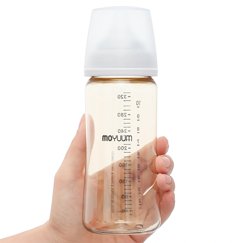 Bình sữa nhựa PPSU Moyuum cổ rộng thế hệ 3 170 ml (1 - 3 tháng) 45