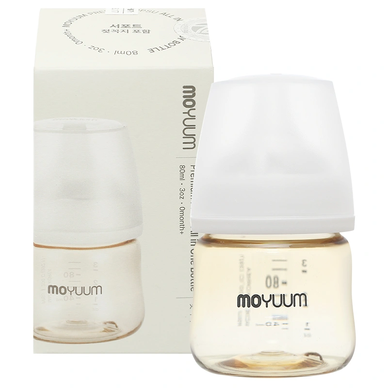 Bình sữa nhựa PPSU Moyuum cổ rộng thế hệ 3 170 ml (1 - 3 tháng) 21