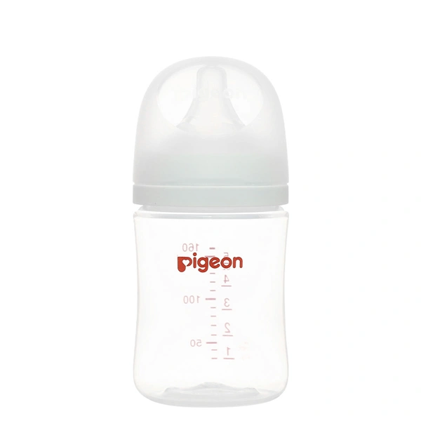 Bình sữa nhựa PP Pigeon Softouch Plus WN3 cổ rộng 160 ml (0 - 3 tháng) 1