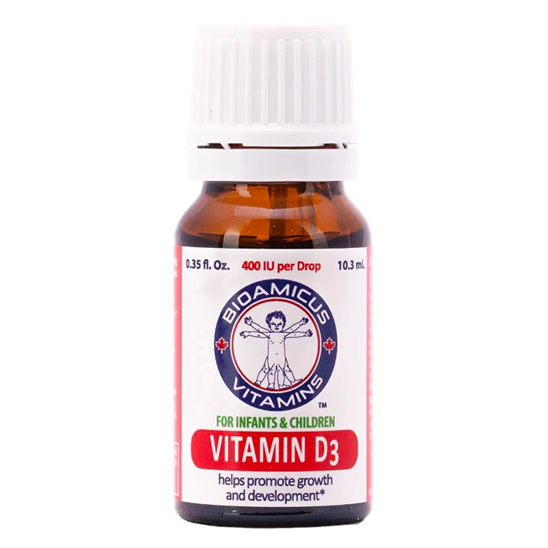 BioAmicus Vitamin D3 hỗ trợ tốt sức khỏe xương, răng, 10.3 ml dạng nhỏ giọt (từ 0 tháng) 6