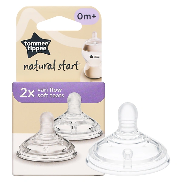 Bộ 2 núm ti Tommee Tippee Natural Start size +