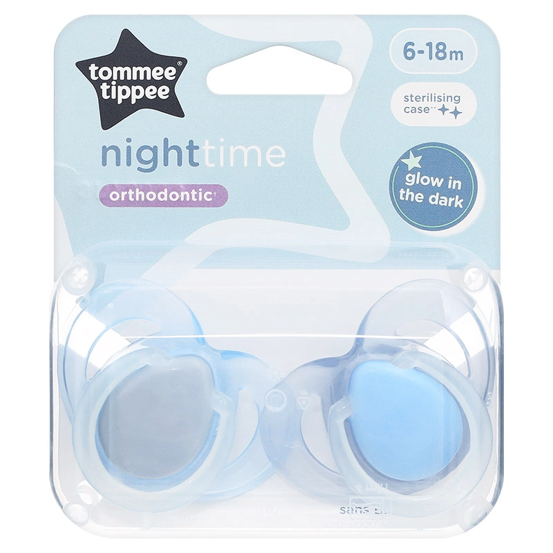 Bộ 2 ti ngậm Tommee Tippee dạ quang Night Time (0 - 6 tháng) - Màu ngẫu nhiên 16