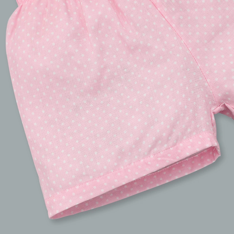 Bộ sát nách bé gái Lullaby NH302N màu xanh dương - trắng 21