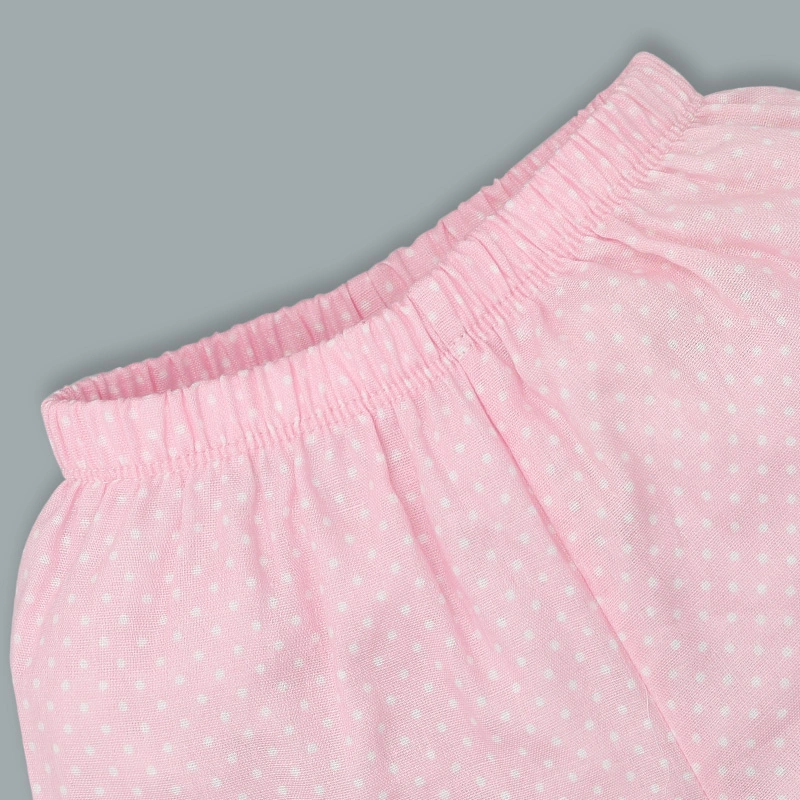 Bộ sát nách bé gái Lullaby NH302N màu xanh dương - trắng 20