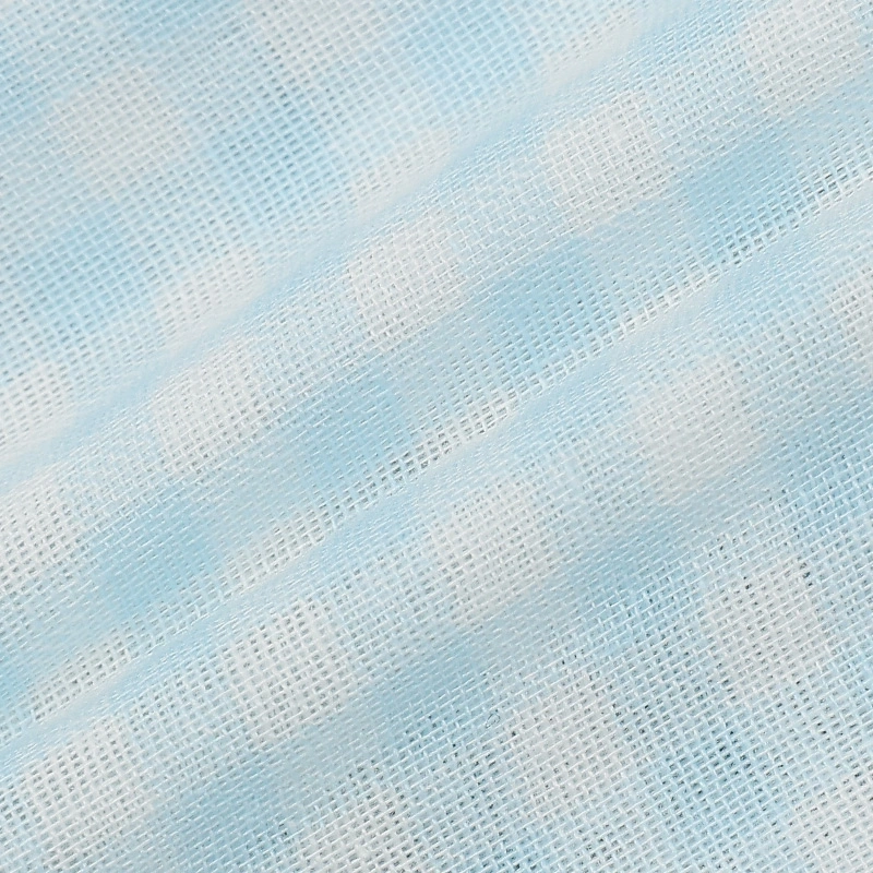 Bộ sát nách bé gái Lullaby NH302N màu xanh dương - trắng 11