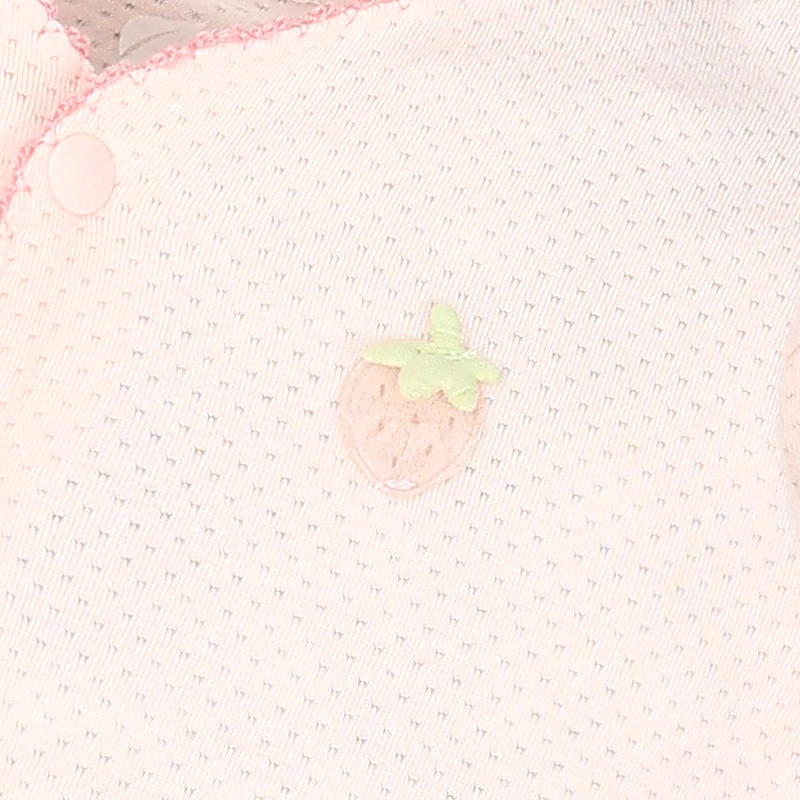 Bodysuit cài giữa bé gái Lullaby NH334N màu hồng 8