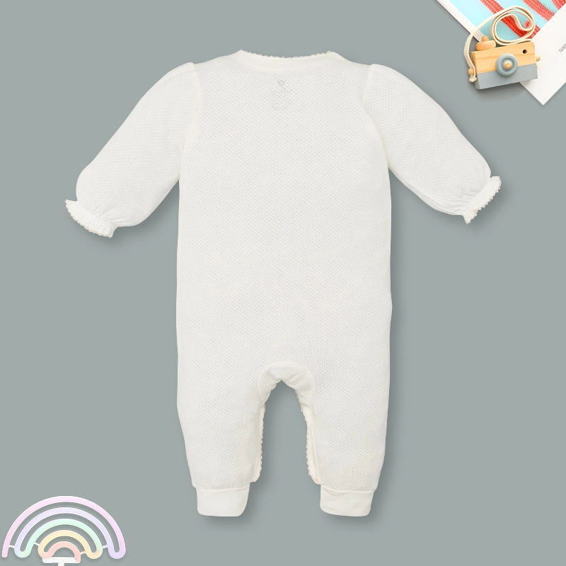 Bodysuit cài giữa bé gái Lullaby NH334N màu hồng 13