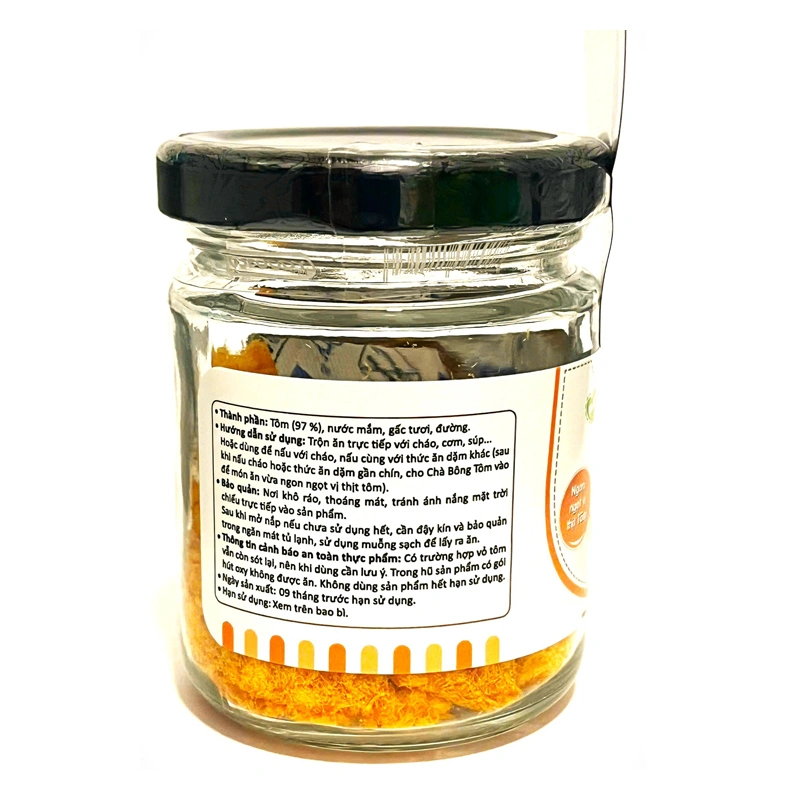 Chà bông tôm USFOODY hũ 10g (từ 7 tháng) - Giao bao bì ngẫu nhiên 4