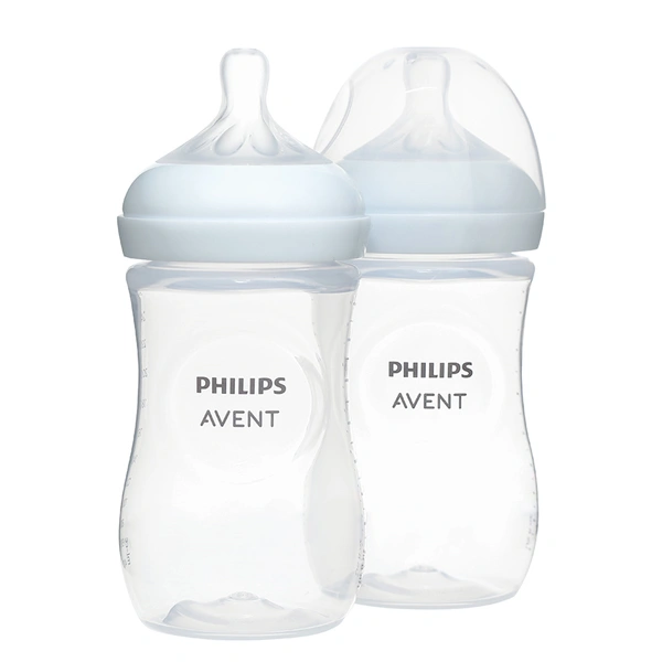 Combo 2 bình sữa nhựa PP Philips Avent SCY903/02 cổ rộng 260 ml (1 - 3 tháng) 1