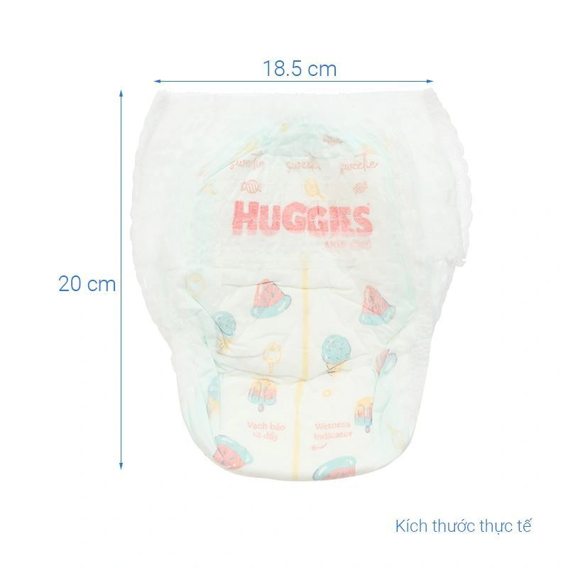 Tã quần Huggies Skincare cực đại size M 76 miếng (6 - 11 kg) - Giao bao bì ngẫu nhiên 6