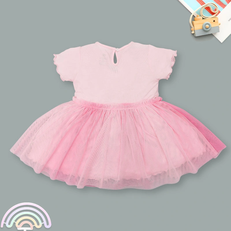 Đầm bé gái Lullaby NH197V-R màu hồng 2