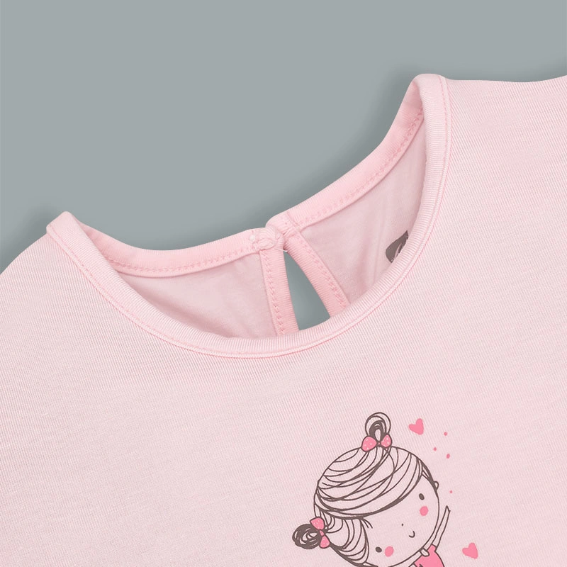 Đầm bé gái Lullaby NH197V-R màu hồng 3